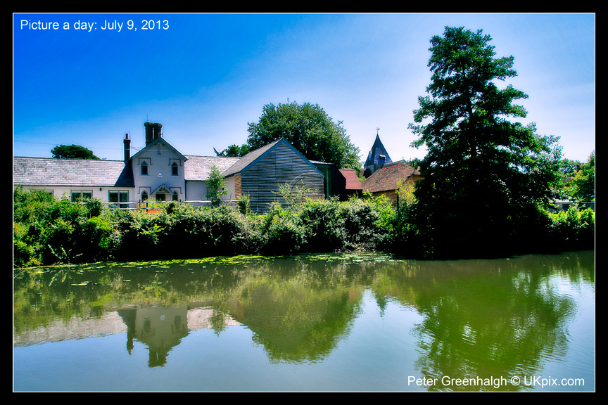 190: July 9Ditchling village pond