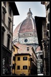 Streets of Florence and the duomo