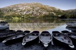 Boats for hire on Ullswater, The Lake District, Cumbria, England