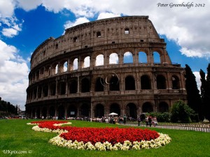 Colosseum in June, Rome