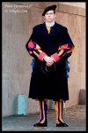 Swiss Guard outside the Vatican, Rome